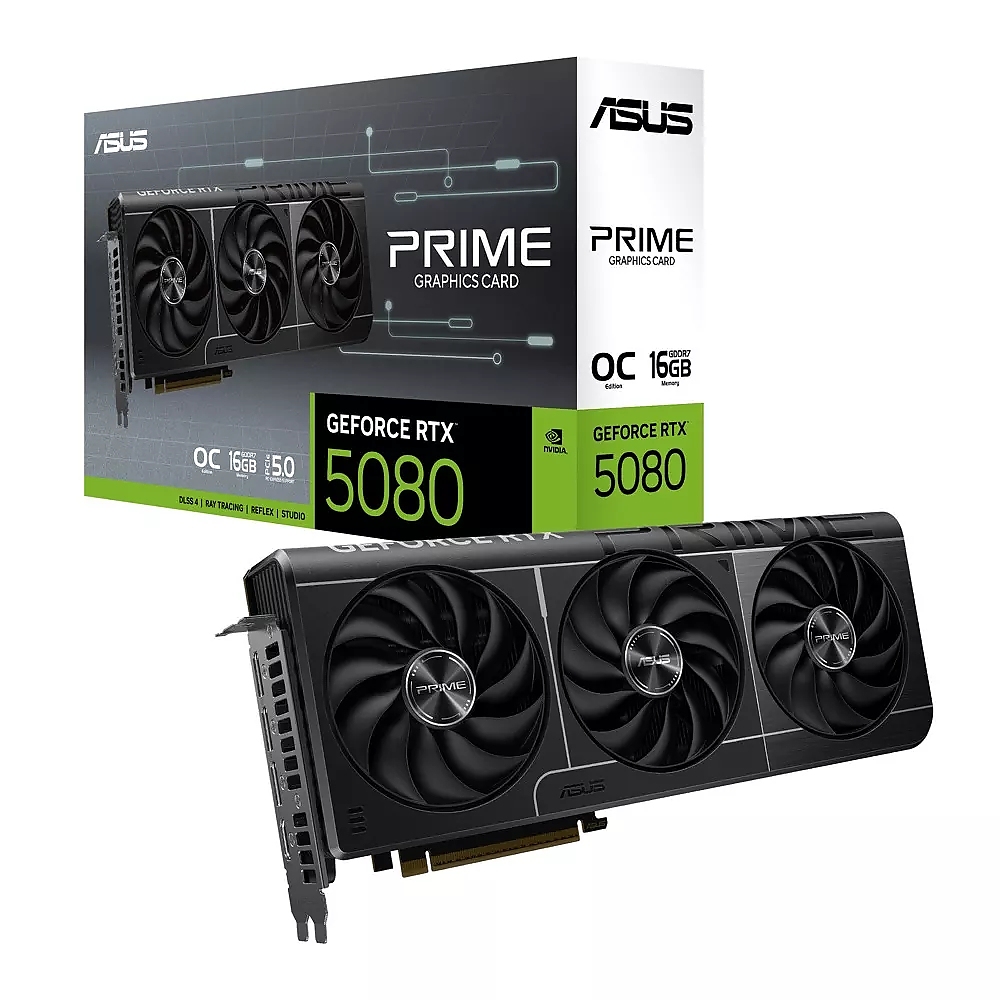 Asus Prime GeForce RTX 5080 16GB GDDR7 OC