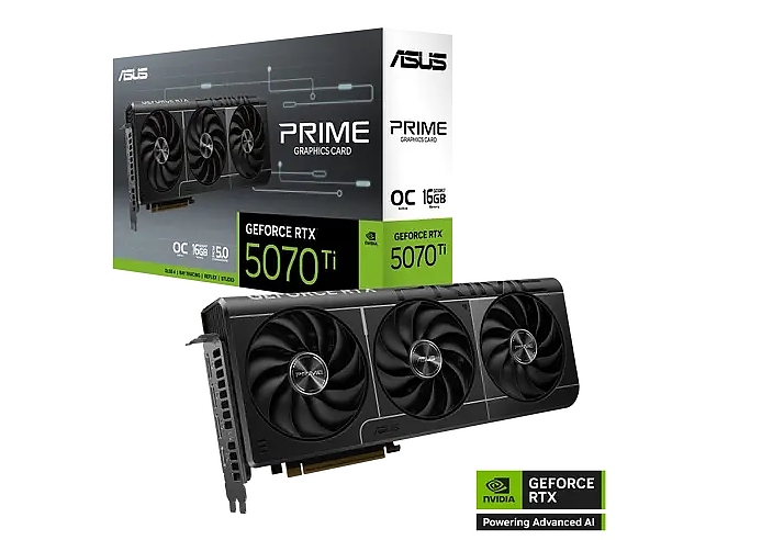 Asus Prime GeForce RTX 5070 Ti 16GB GDDR7 OC