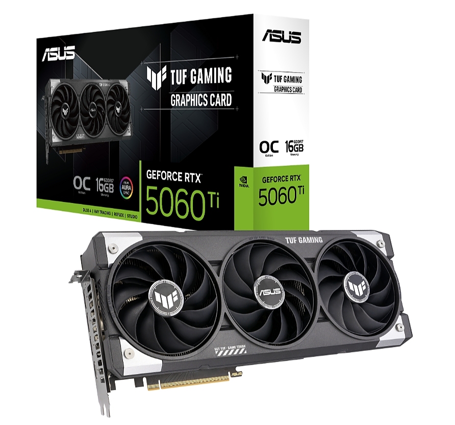 Asus TUF Gaming GeForce RTX 5060 Ti 16GB GDDR7 OC