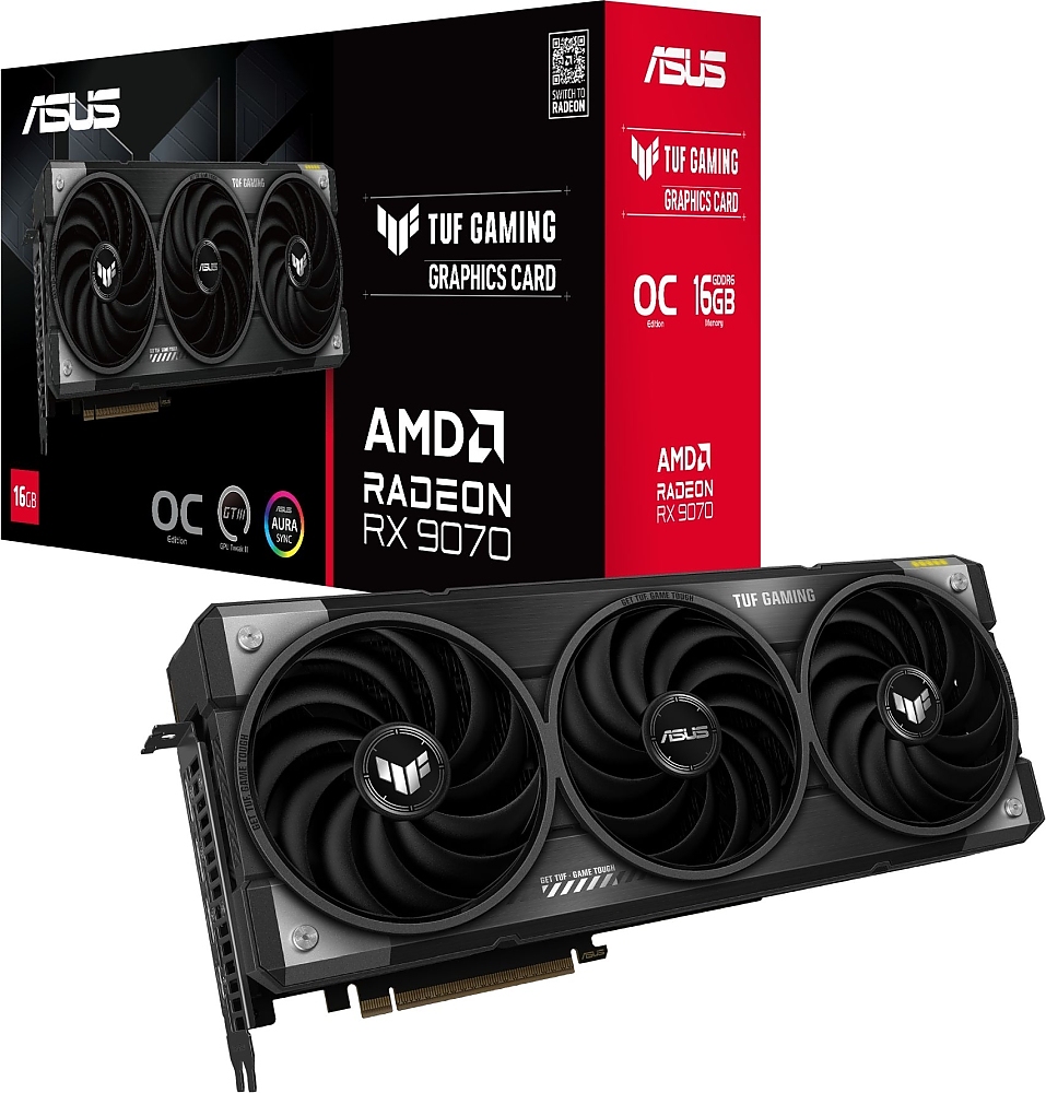 Asus TUF Gaming RX 9070 16GB GDDR6 OC