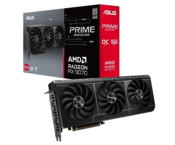Asus Prime RX 9070 16GB GDDR6 OC