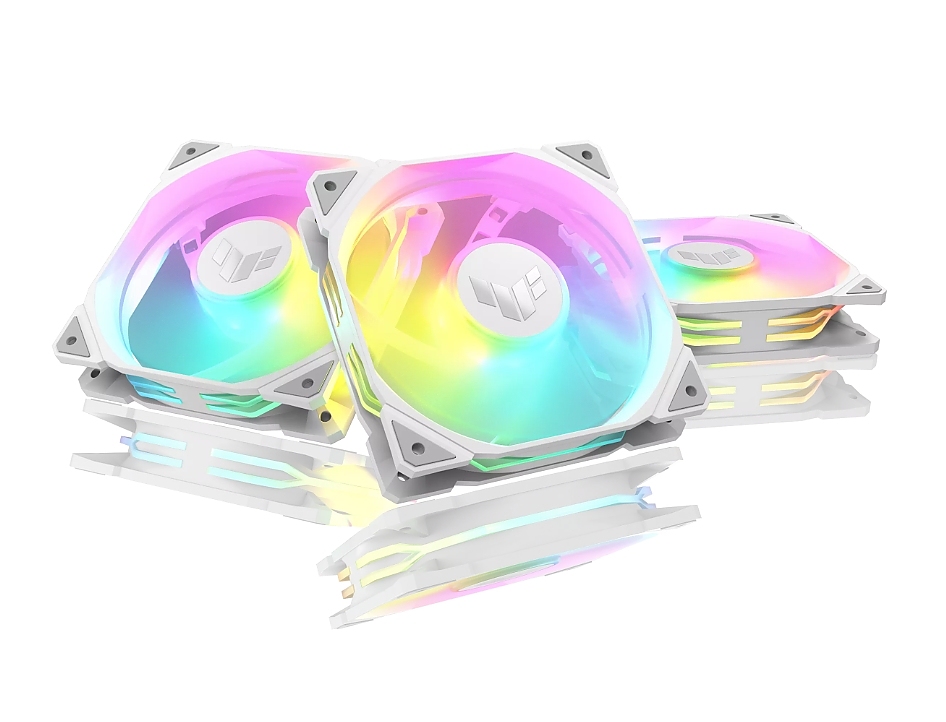 Asus TUF Gaming TR120 ARGB 3 Pack White