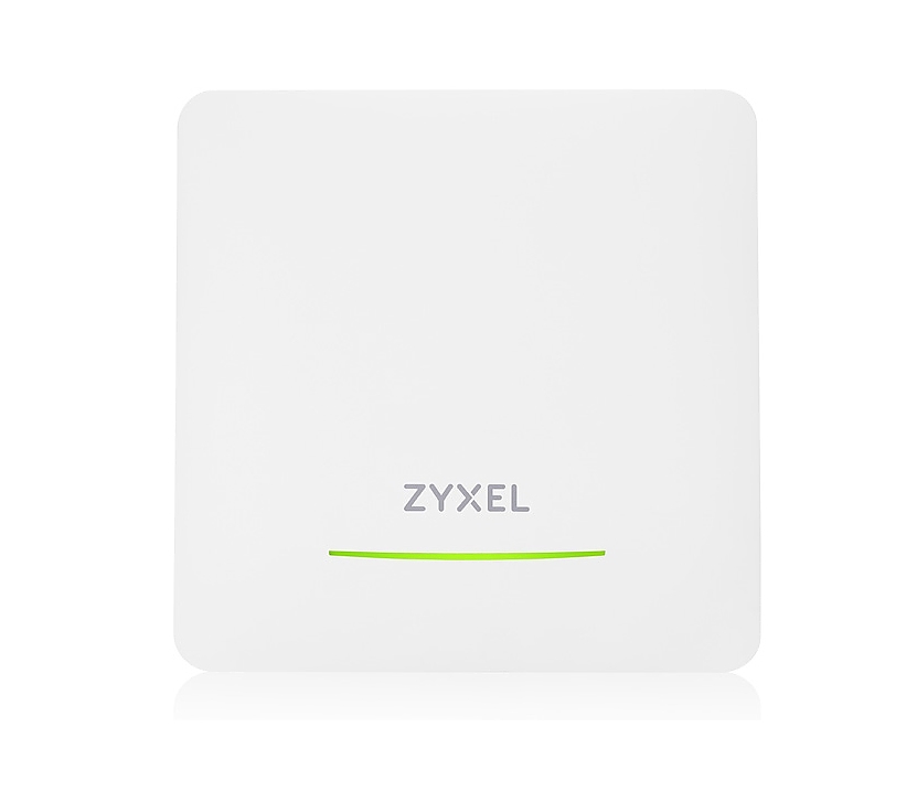 ZyXEL NWA90BEPRO, BE6500, (2.4GHz: 2x2:2, 5GHz or 6GHz: 2x2:2) MU-MIMO, Dual Radio 2.4 and 5 or 6GHz, 1 x 2.5G LAN Ports, PoE+ (802.3at), Standalone/Nebula Cloud Including Power Adapter