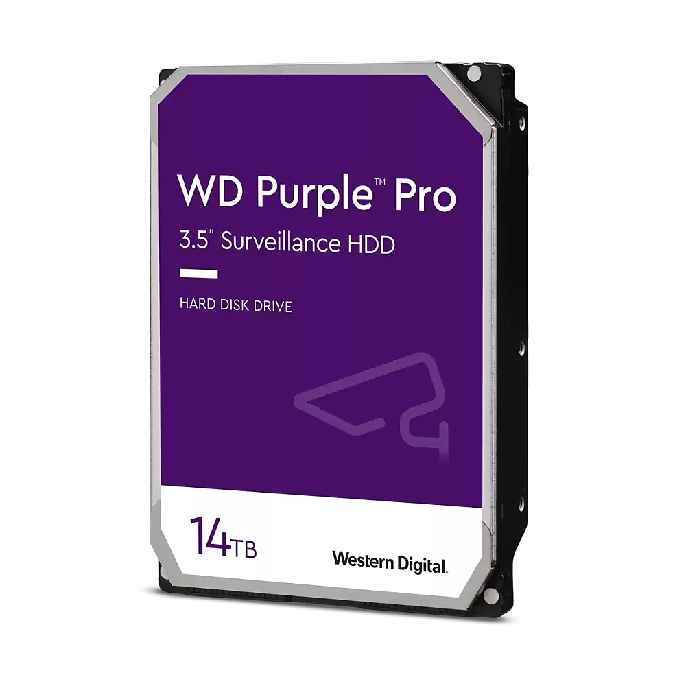 Western Digital Purple Pro 14TB ( 3.5'', 512MB, 7200 RPM, SATA 6Gb/s )