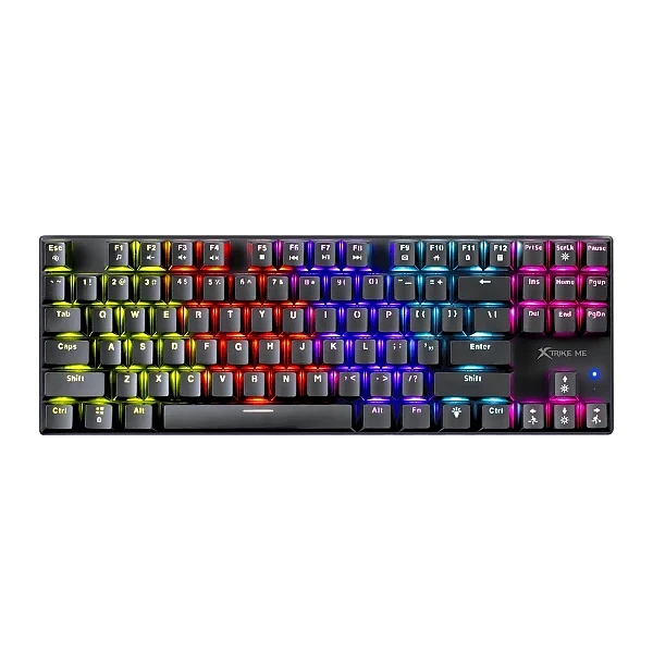 Xtrike ME геймърска механична клавиатура Gaming Mechanical keyboard 87 keys TKL - GK-989 - RED switches (English US)