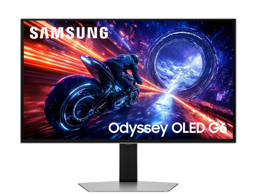 Samsung 27FG602 27" Odyssey G6 OLED 500Hz 0.03ms 2560x1440 DP HDMI Silver