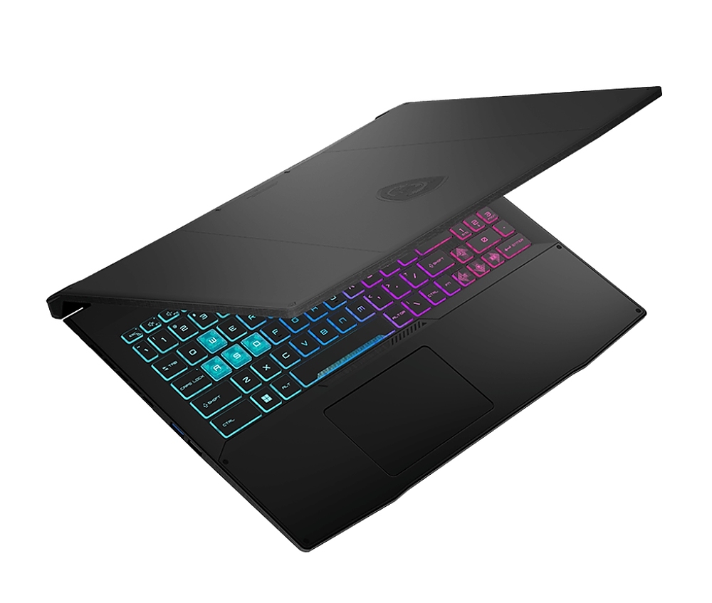 MSI Katana 15 B13VEK, i7-13620H (10C/16T, up to 4.90GHz, 24 MB), RTX 4050 6GB GDDR6 194 AI TOPS, 15.6" FHD (1920x1080), 144Hz, IPS-Level, 16GB RAM 2x8 (5200)MHz, 512GB PCIe Gen4x4 SSD, WiFi 6E, BT5.3, 4-Zone RGB Gaming Keyboard, NO OS, 53.5 Whrs, 2.25 kg