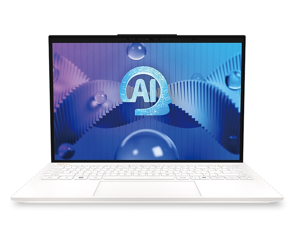 MSI Prestige 13 AI Evo A1MG, Intel Core Ultra 5 125H (14C/18T, up to 4.5 GHz, 18MB), 13.3 2.8K OLED 2880x1800, Non-touch 100% DCI-P3, 400 nits, HDR True Black 500, Intel Arc, 16GB LPDDR5-6400 On board, 512GB PCIe Gen4x4 SSD, WiFi 7, White, Metal, 0.99 kg