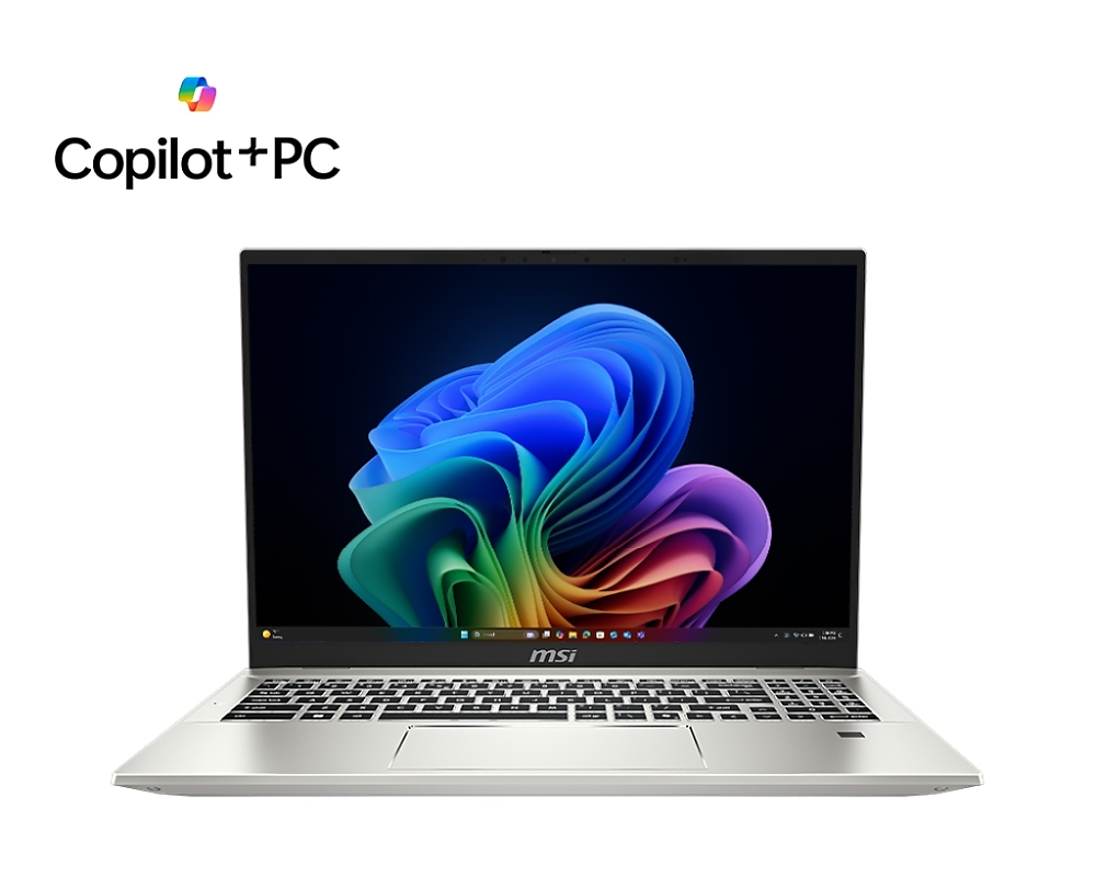 MSI Prestige A16 AI+ A3HMG, AMD Ryzen AI 9 365 Processor (10C 20T, Up to 5 GHz), 16" 16:10 UHD+ (3840x2400), OLED, 100% DCI-P3, AMD Radeon 880M 12C 2900 MHz, 73 TOPS, 32GB LPDDR5x-7500, 1TB PCIe Gen4x4 SSD, Wi-Fi 7 Qualcomm, Windows 11 Home, 1.9 kg