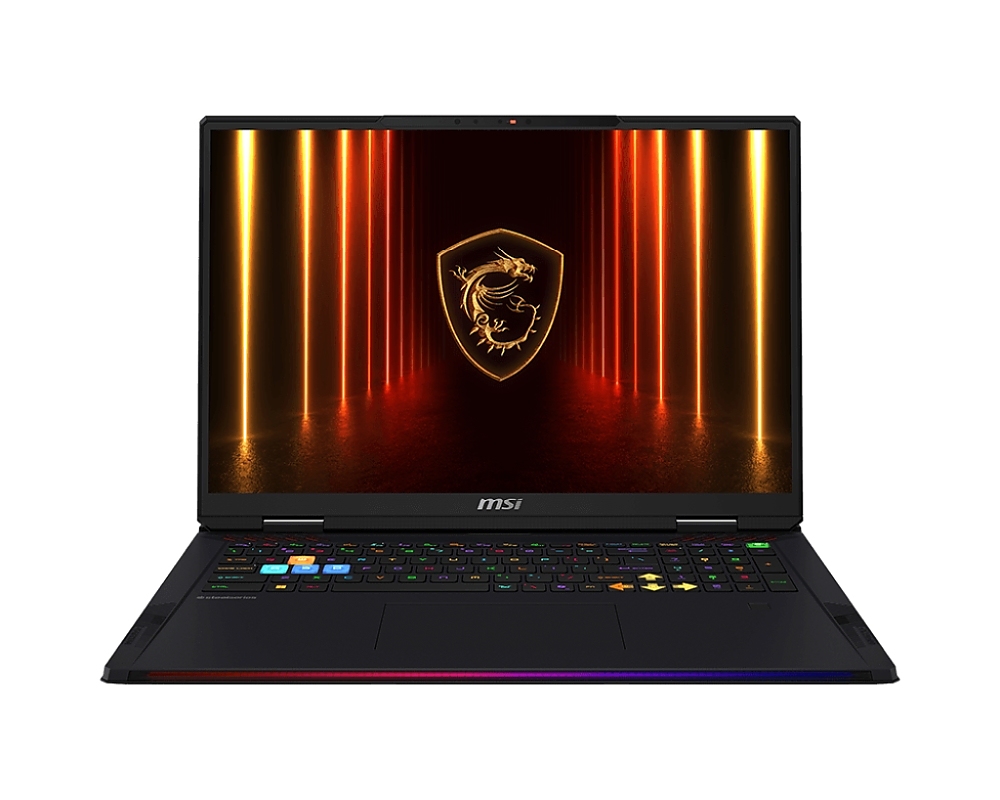 MSI Raider A18 HX A9WIG, NVIDIA GeForce RTX 5080 16GB GDDR7 1334 AI TOPS, AMD Ryzen 9 9955HX3D (16C/32T Up to 5.4 GHz, 128 MB L3), 18" 16:10 UHD+ (3840x2400), MiniLED, 120Hz, 64GB DDR5 2x32 Up to DDR5-5600, 2TB Gen4x4 SSD, Wi-Fi 7, Windows 11 Home, 3.6kg