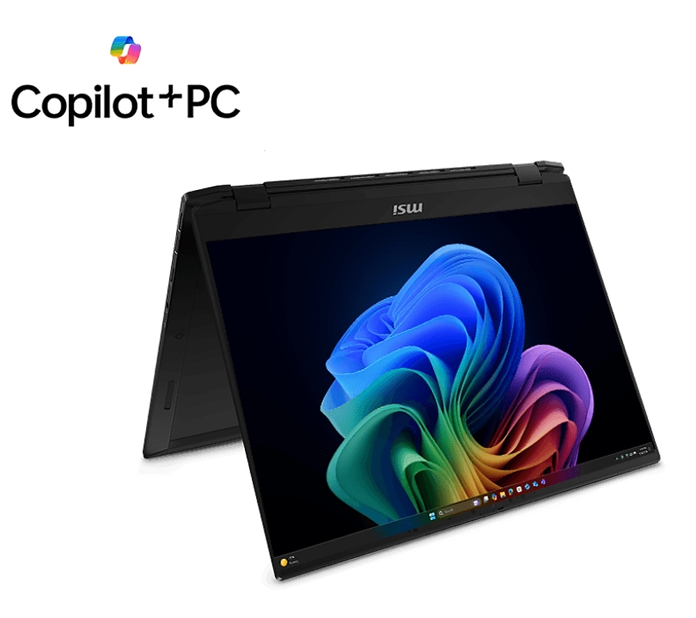 MSI Summit A16 AI+ A3HMTG, 16" QHD+(2560x1600) Touch, 165Hz, Ryzen AI 9 365 (10C/20T, 34MB, up to 5.0 GHz), 73 AI TOPS, AMD Radeon 880M, 32GB LPDDR5x-7500, 1TB PCIe GEN4x4 NVMe SSD, Wi-Fi 7, BT v5.4, Backlit KBD (White) Copilot, Windows 11 Pro, 2.1 kg