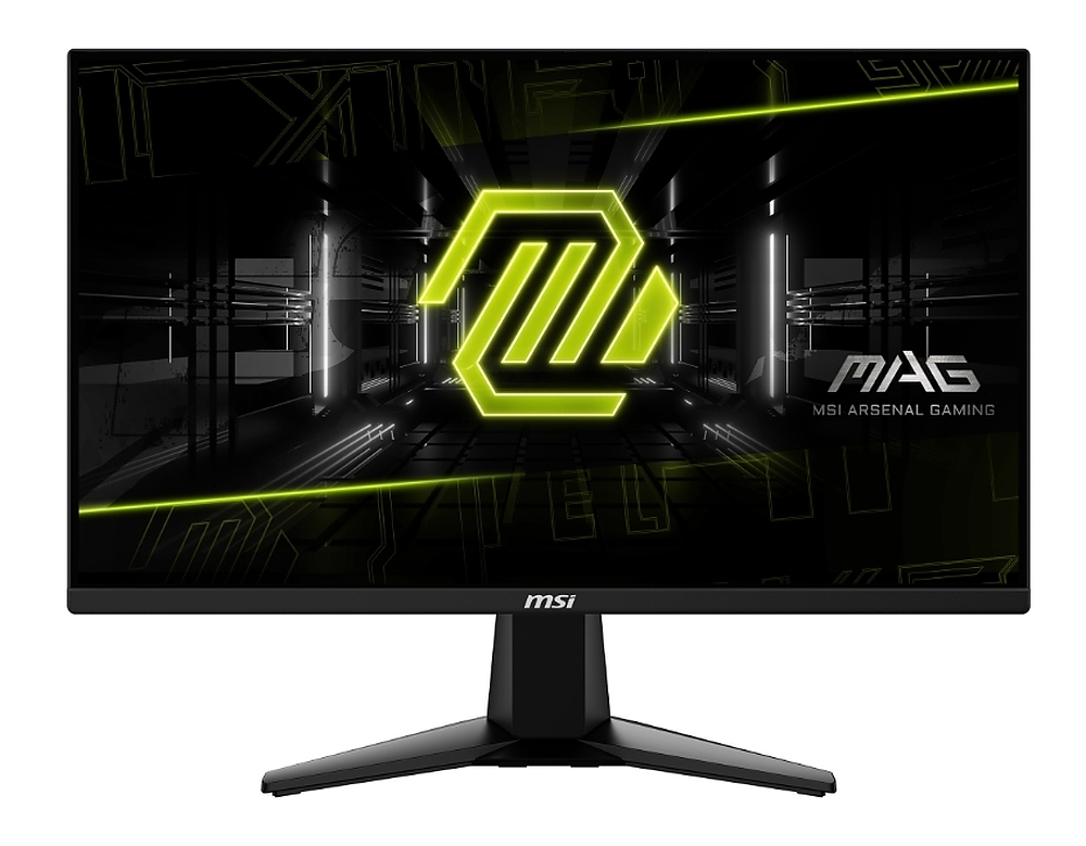 MSI MAG 255XF, 24.5", 0.5ms, 300Hz, Rapid IPS, 1920x1080 (FHD), 16:9, AMD FreeSync Premium, 90% DCI-P3, AG, HDR Ready, 250 nits, 1000:1, DCR 100M:1, DP(1.4a), 2xHDMI 2.0b, Tilt, VESA, Black, 3.3kg