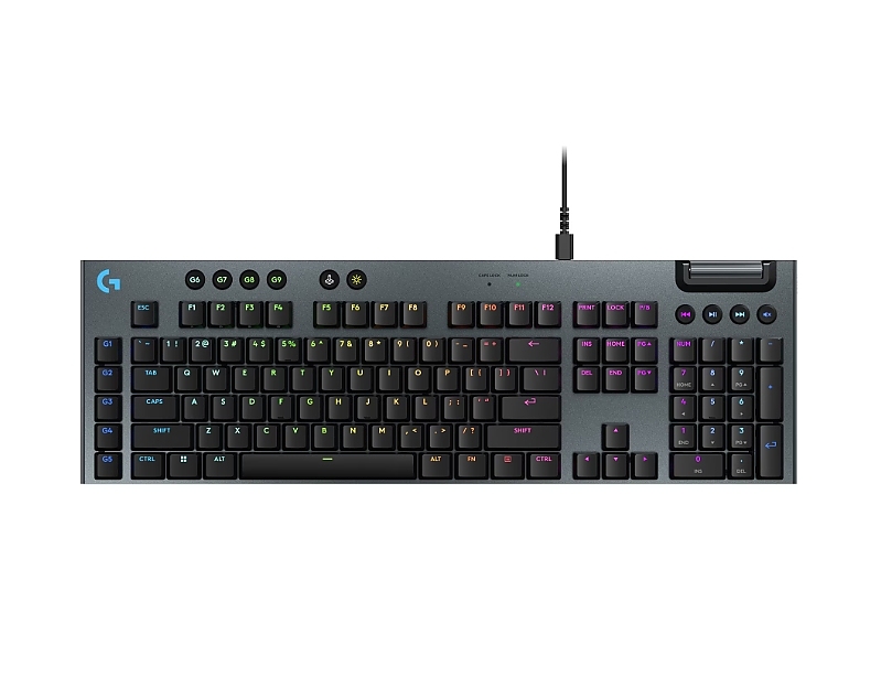 Logitech G915 X Low Profile Wired Gaming Keyboard - BLACK - US INT`L - EMEA28i-935