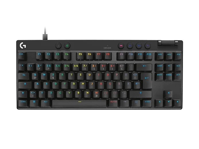 Logitech PRO X TKL RAPID - BLACK - US INT`L - EMEA28i-935
