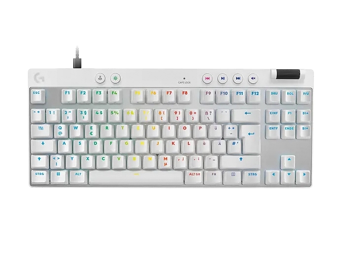 Logitech PRO X TKL RAPID - WHITE - US INT`L - EMEA28i-935