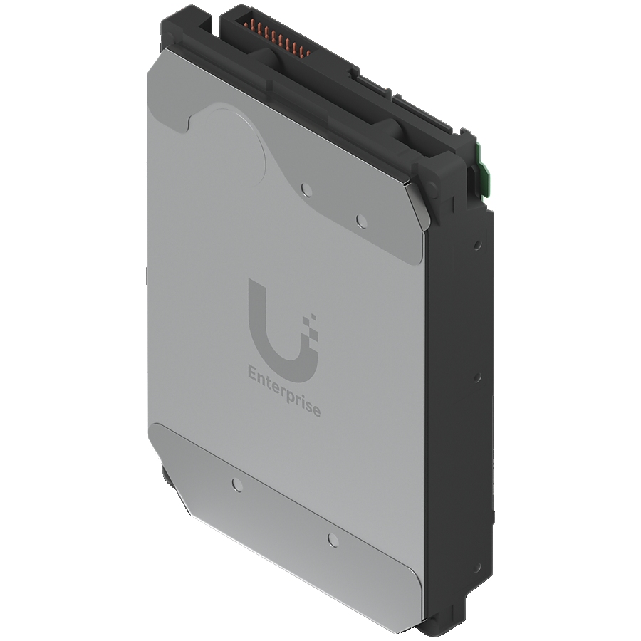 Ubiquiti UACC-HDD-E-24TB Enterprise-grade 3.5" SATA hard drive ideal for storage-intensive UniFi camera security and NAS systems