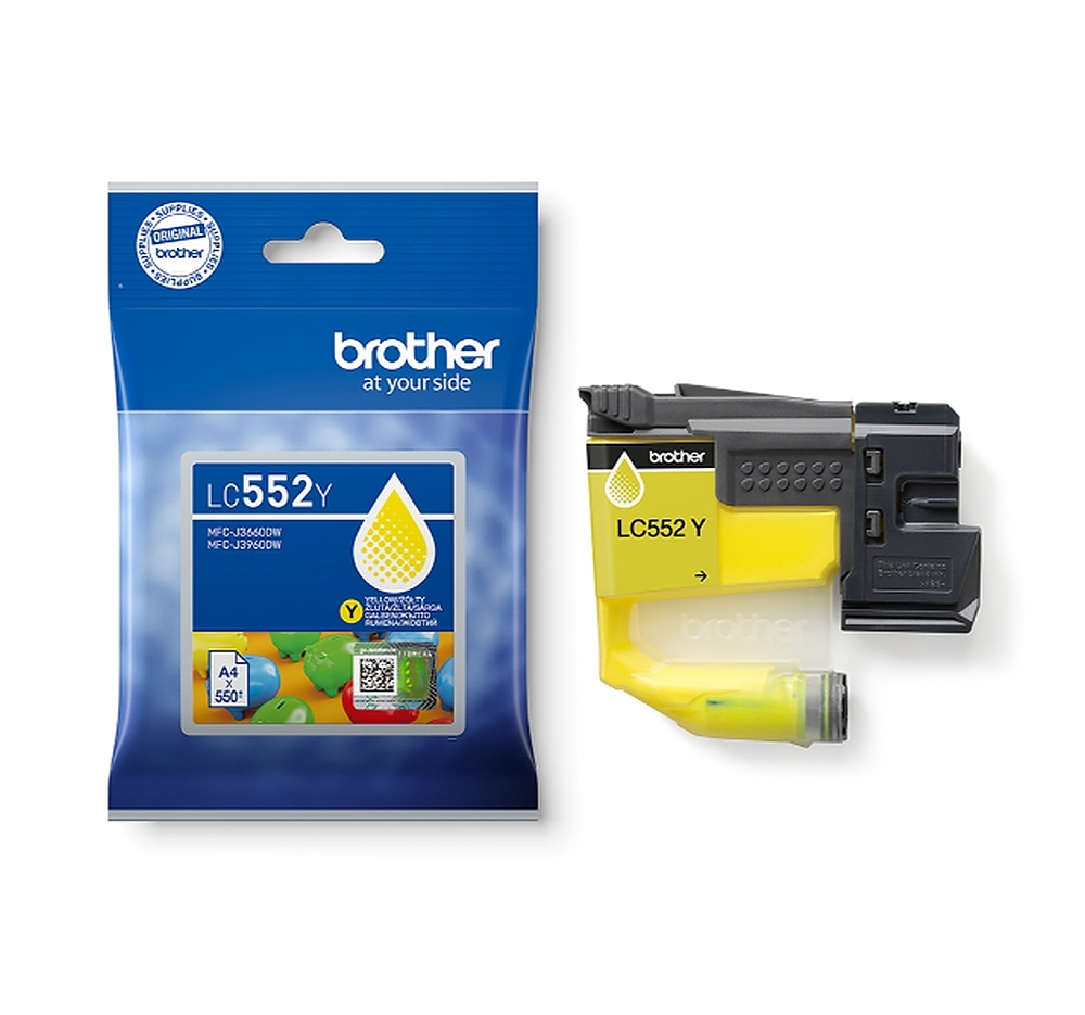 Brother LC-552 Yellow Ink Cartridge