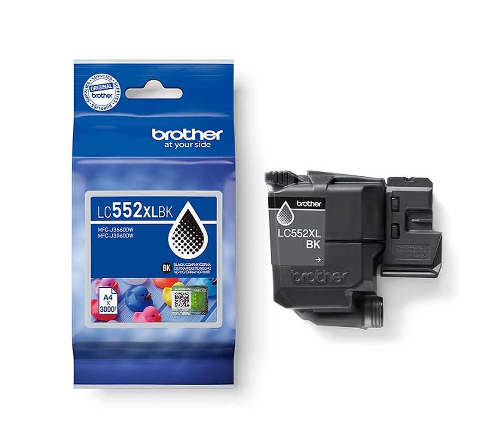 Brother LC-552 XL Black Ink Cartridge High Yield