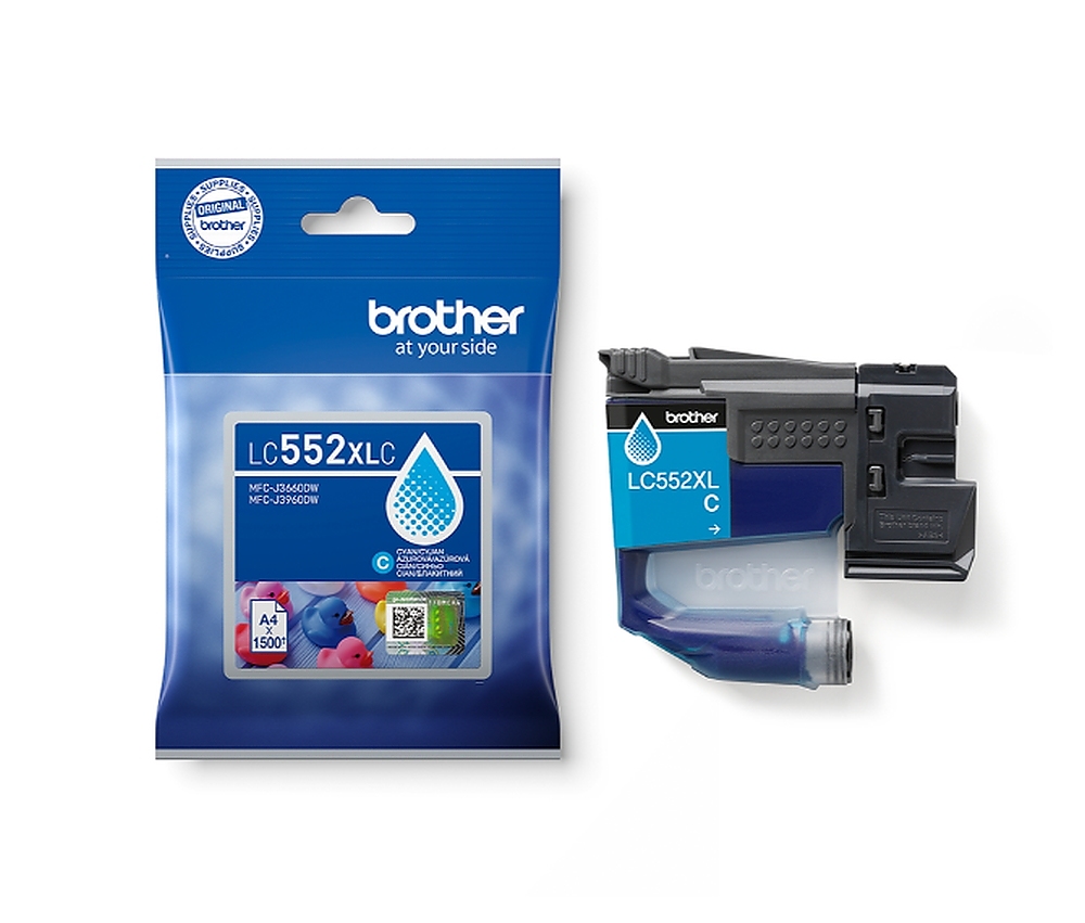 Brother LC-552 XL Cyan Ink Cartridge High Yield
