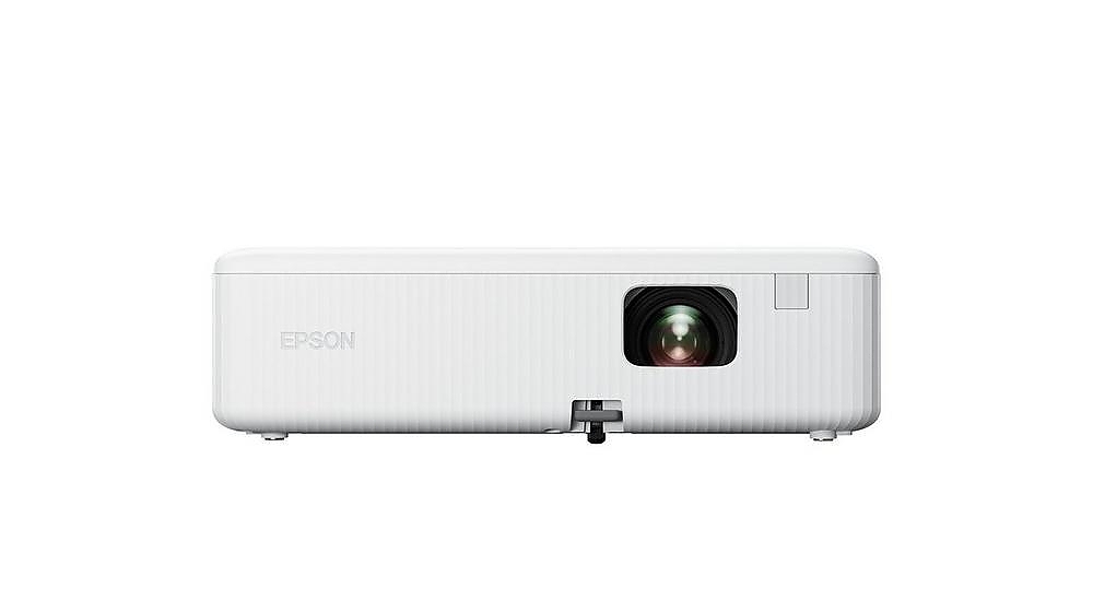 Epson CO-FH01, Full HD 1080p (1920 x 1080, 16:9), 3000&nbsp;ANSI lumens, 16 000:1, WLAN (optional), USB 2.0, HDMI, Lamp warr: 6000h, Warr: 24 months, White + Sunne Universal Ceiling Projector Bracket, max. 20kg, extension