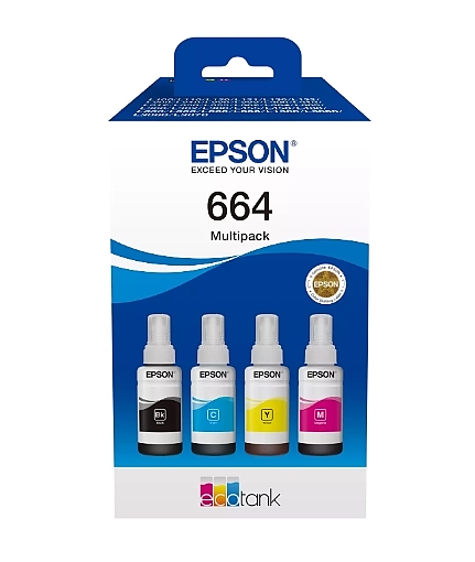 Epson 664 EcoTank 4-colour multipack