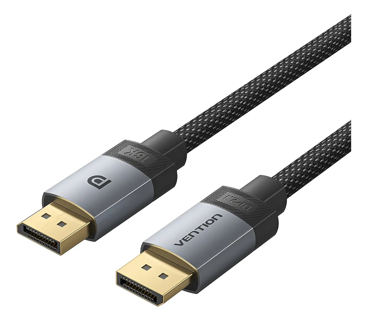 Vention Кабел Cable - Display Port v2.1 DP M / M Black 16K@60Hz, 1M - HGBHF