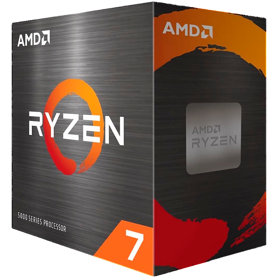 AMD CPU Desktop Ryzen 7 8C/16T 5700X (3.4/4.6GHz Boost,36MB,65W,AM4) MPK, with Wraith Stealth Cooler