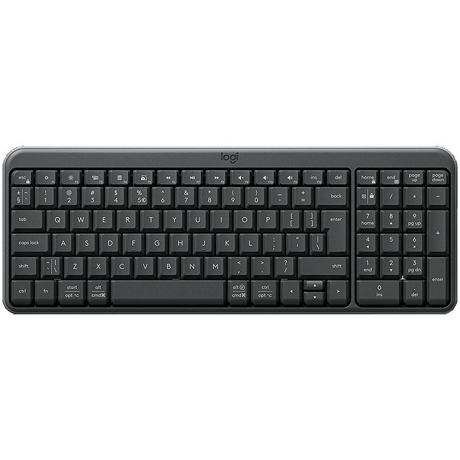 LOGITECH MK250 - GRAPHITE - US INT'L - 2.4GHZ/BT - INTNL-973