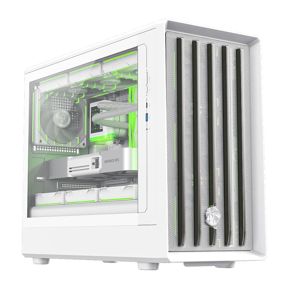 Gamemax кутия Case mATX - CLAW 360 WH