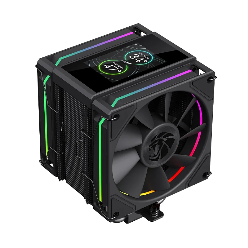 Gamemax охладител CPU Cooler Sigma 620 LCD Black - Addressable RGB