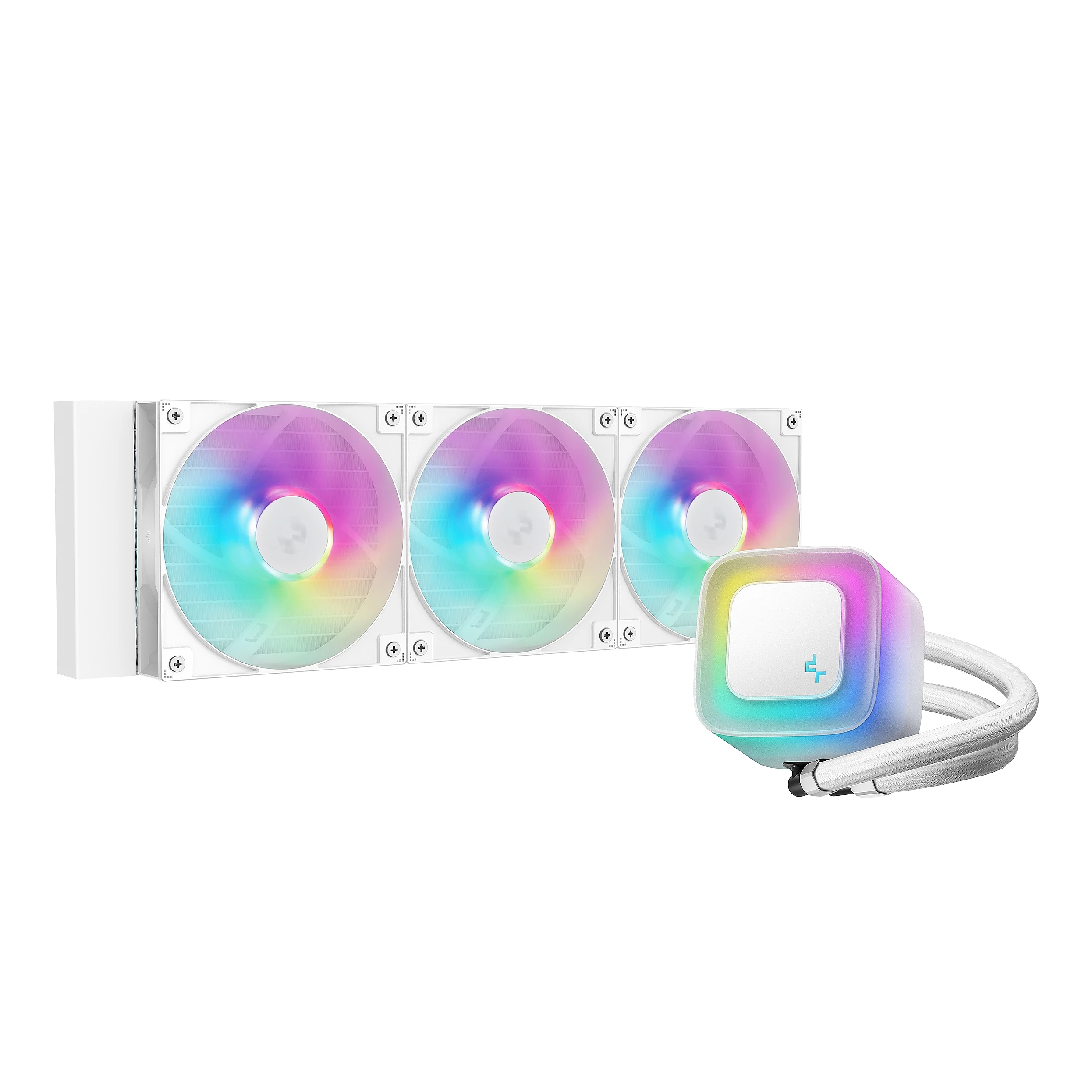 DeepCool водно охлаждане Water Cooling LE360 V2 WH - Addressable RGB - LGA1851/AM5