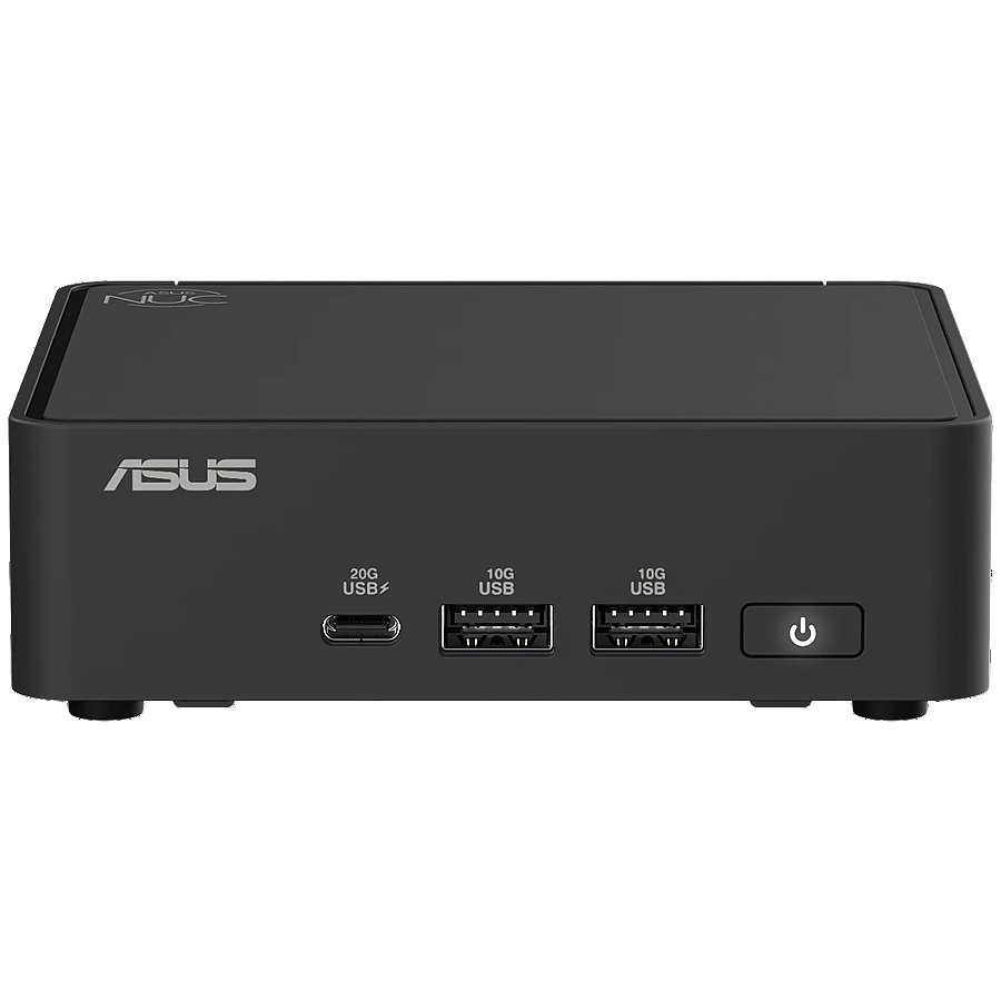 ASUS NUC 15 PRO/RNUC15CRKC500002/Core 5 210H 45W/Intel UHD graphics/no RAM/no Storage/Intel Wi-Fi 7 BE202/USB Total - 7/4 USB Type-A/3 USB Type-C (1x USB3.2 + 2x TB4)/2x HDMI 2.1/Support Displays - 4x 4K/no OS/EU Cord/Kit (L6)/Slim/EAN:4711387949832