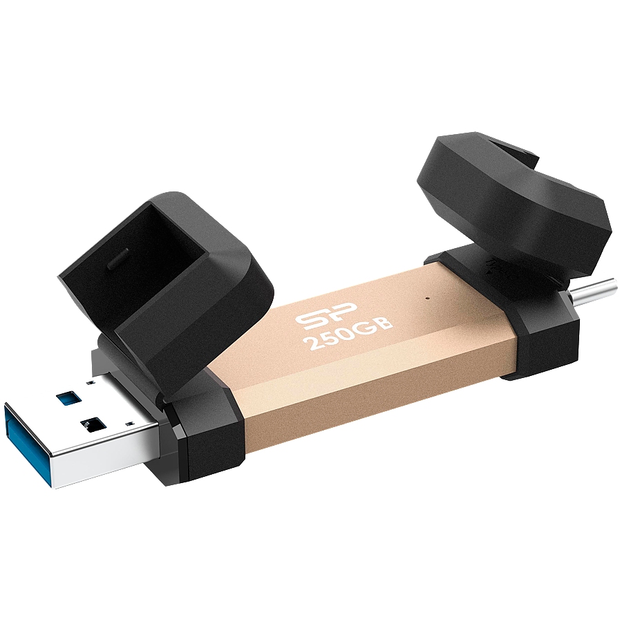Silicon Power UC3S72 250GB, USB3.2 Gen2,DS72, Gold