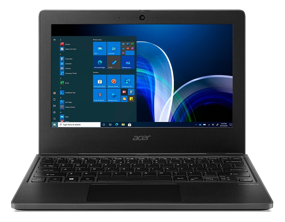 Acer Travelmate B311 TMB311R-32-C24D, Celeron N4500 (up to 2.8GHz, 4MB), 11.6" HD Touch, 8GB, 128GB eMMC, Windows 11 Pro, 3Y