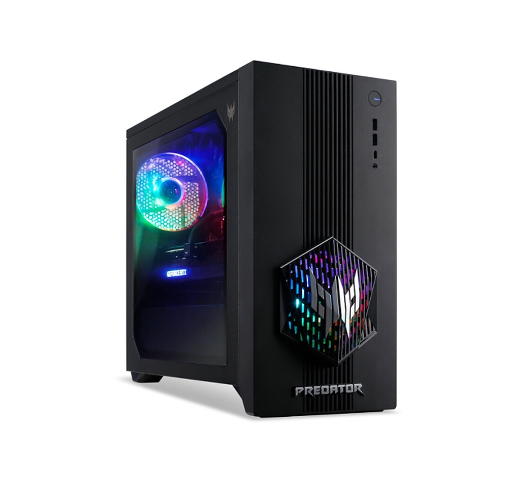 Acer Predator PO3-665, Intel Core Ultra 5 225F (up to 4.90GHz, 20MB), 32GB DDR5 5600MHz ( 2*16GB), 1TB SSD PCI-e + M.2 slot free, no DVD, GeForce RTX 5070 12GB GDDR7, GLAN, WiFi7&BT 5.4, 4*USB 3.2, 4*USB 2.0, 1*Type C, 850W Plus Gold, No OS