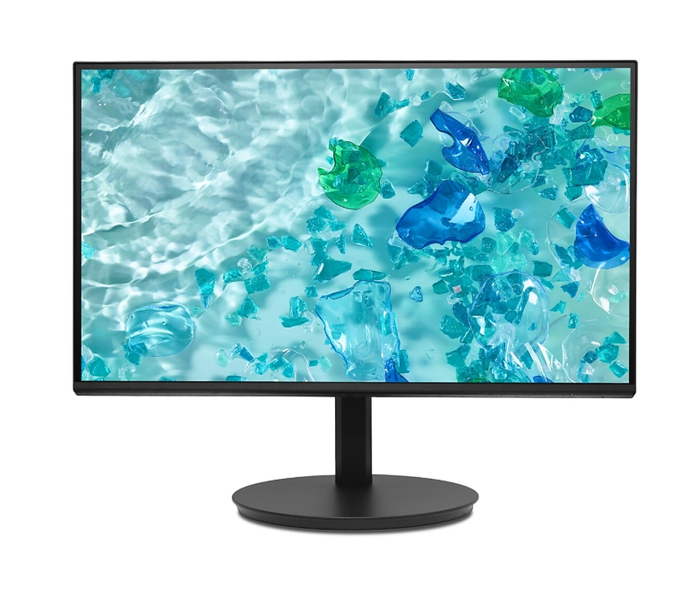 Acer Vero CB242YP6bmiprx, 23.8" FHD(1920x1080)IPS, ZeroFrame 144Hz Adaptive Sync, 1ms(VRB), 100M:1, 250nits, VGA, HDMI, DP, Speakers, Audio In/Out, Ergostand, EnergyStar, EPEAT Gold, Energy Efficiency Class B, Black, 3Y