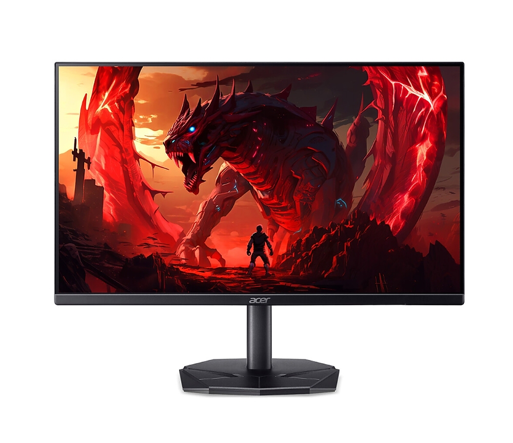 Acer Nitro KG240YP0bi, 23.8'' FHD (1920X1080) VA, ZeroFrame, FreeSync 144Hz, 1ms (VRB), 100M:1, 250nits, 99% sRGB, VGA, HDMI, Tilt, Energy Star, Vesa, Black