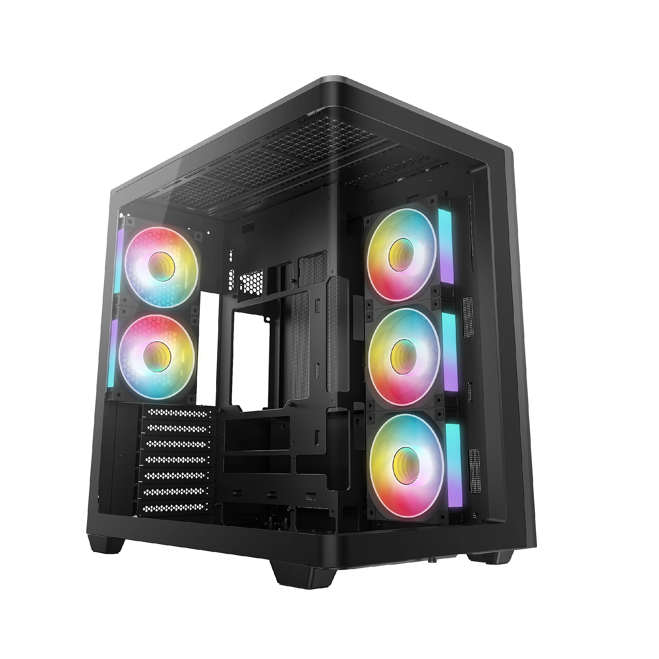 DeepCool кутия Case ATX - CG590U 5F - 5 ARGB Fans