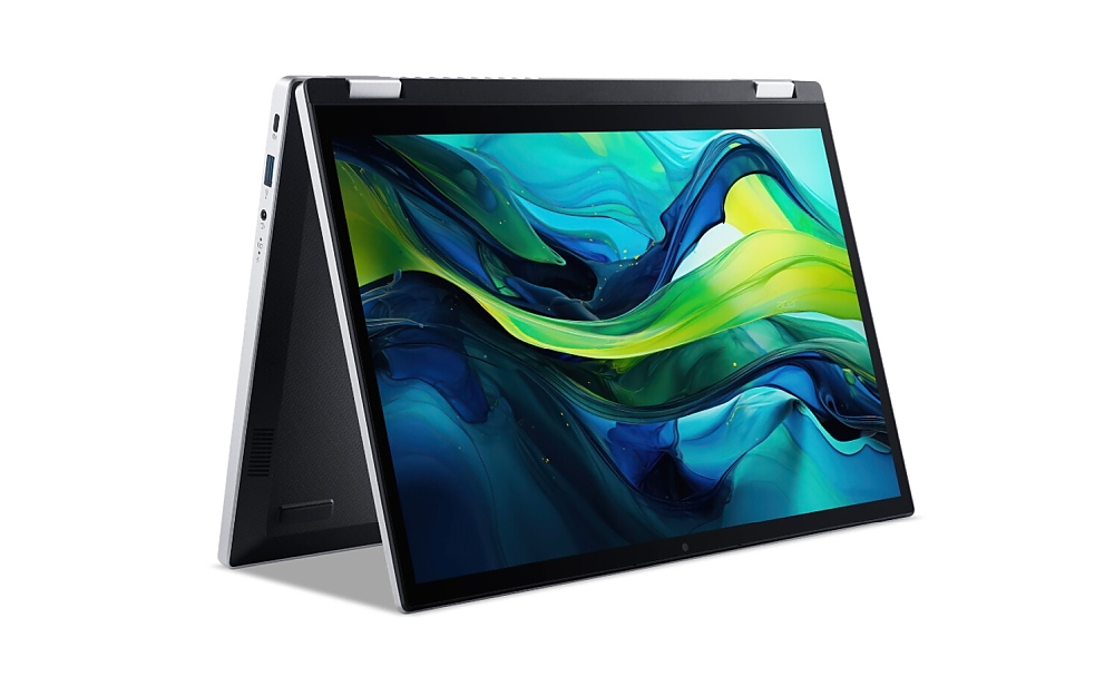 Acer Aspire Go Spin 14, AGSP14-31PT-3593, Intel i3 N355( up to 3.9GHz, 6MB), 14'' WUXGA (1920x1200) IPS Touch (pen supportive), 8GB DDR5 on board, SSD 256GB, HD Web cam, WiFi6 ax, BT 5.2, Win 11 Home