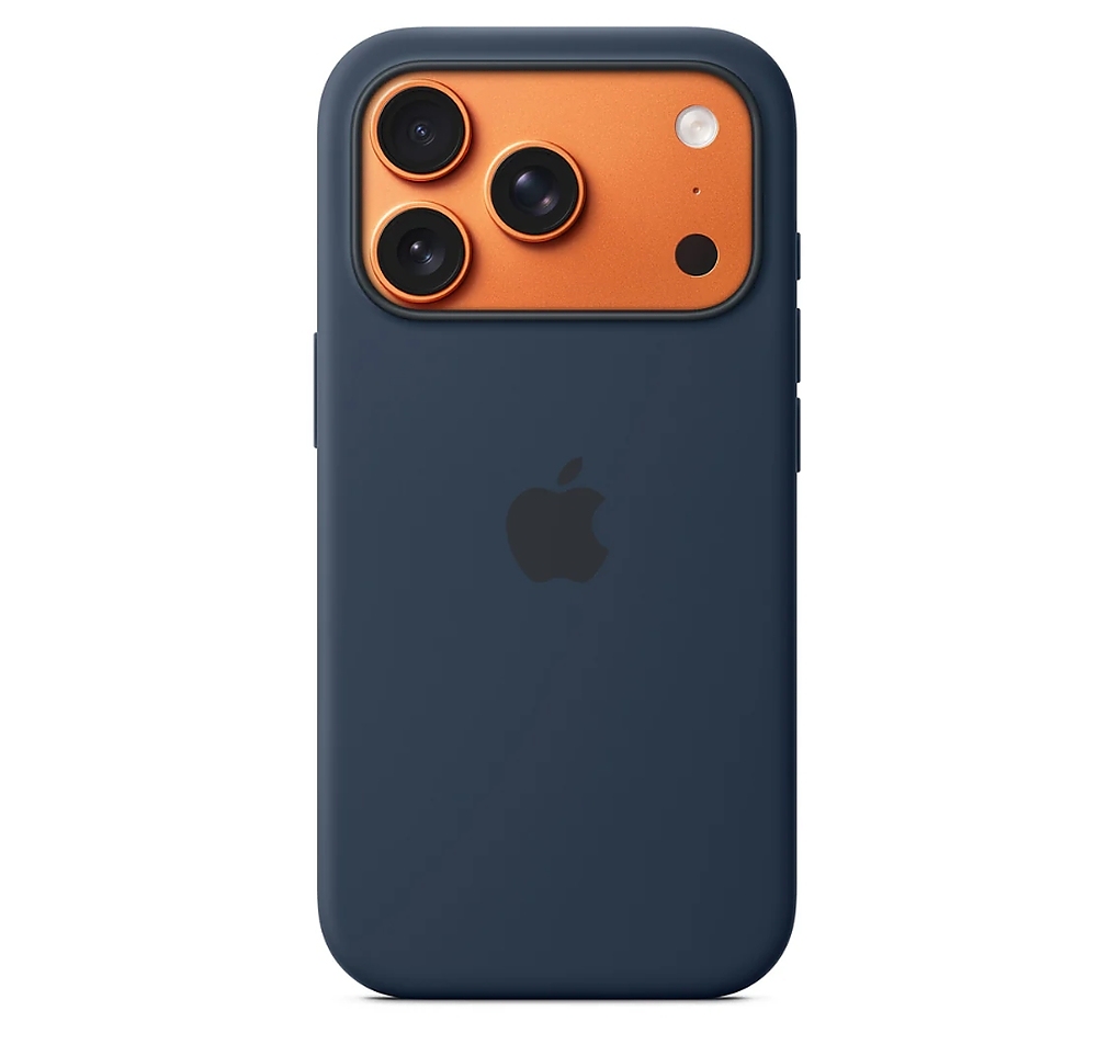 Apple iPhone 17 Pro Silicone Case with MagSafe &ndash; Midnight