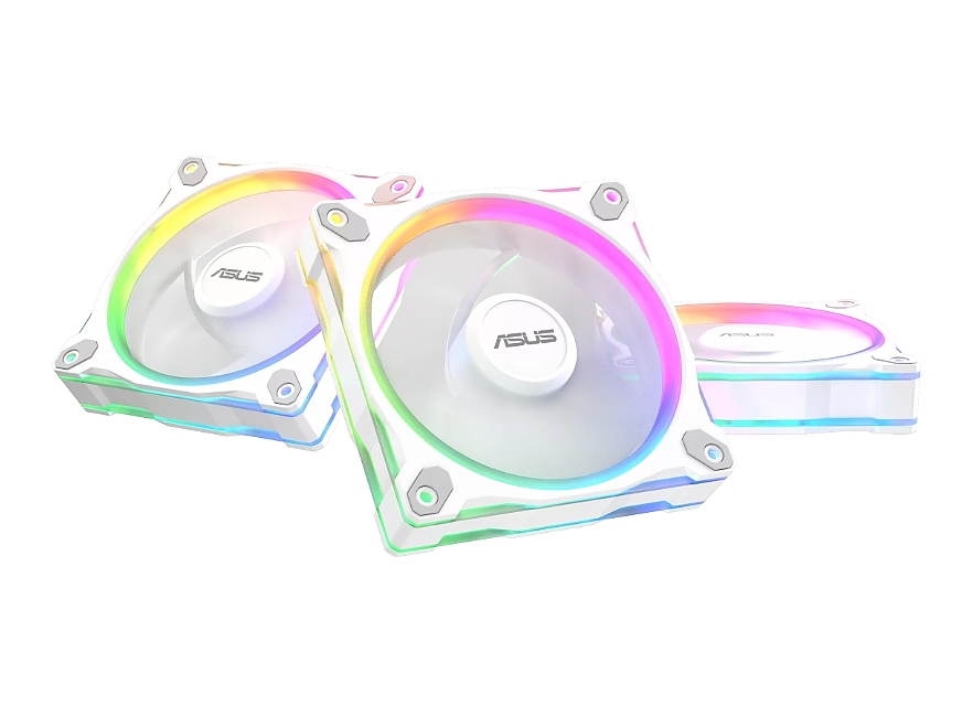 Asus Prime MR120 Reverse ARGB 3 Pack White