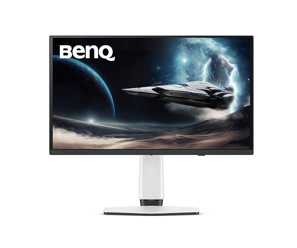 BenQ MOBIUZ EX271UZ 27", 4K OLED Gaming Monitor, 3840x2160, 166 PPI, 240Hz, 0.03ms, 4th Gen QD-OLED, Graphene Film, FreeSync Premium Pro, Color Vibrance, eARC, smart KVM, Eye Care, 2x HDMI (v2.1), DP, USB C PD 90W, USB hub, WHITE, 5.14kg