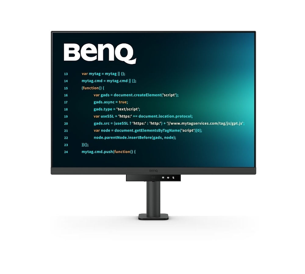 BenQ RD280UA, 28&rdquo; 4K+ BenQ Programming Monitor with MoonHalo and Flexible Arm, 28.2W LED MONITOR RD280UA METALLIC GREY