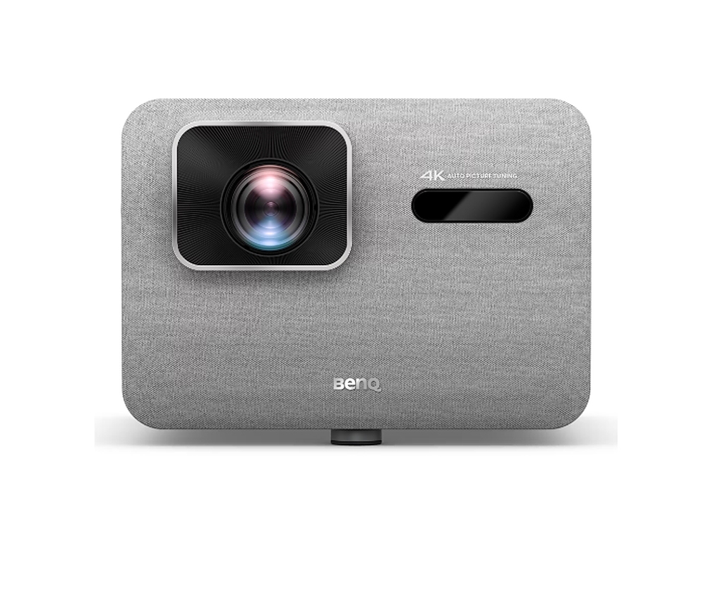 BenQ TK705STi Home Entertainment Projector, 4K UHD (3840x2160), 3000 ANSI lumens, 0.8 Throw Ratio, Auto Vertical Keystone, CinematicColor, Bluetooth 5.2, HDMI x2, USB-A, USB-C (PD 30W), 2x8W Speaker, OS Google TV, SmartRemote App, 3.8kg, Silver