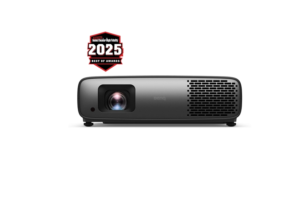 BenQ W4100i Home Cinema Projector, 4K UHD (3840x2160), 3200 ANSI lumens, 1.3x, 1.15~1.50 Throw Ratio, Vertical Keystone, AI Cinema, CinematicColor, Bluetooth 5.0, HDMIx3, USBx2, RS232, 5W Speaker, Dolby Atmos, Android, WiFi, 6.1kg, Black