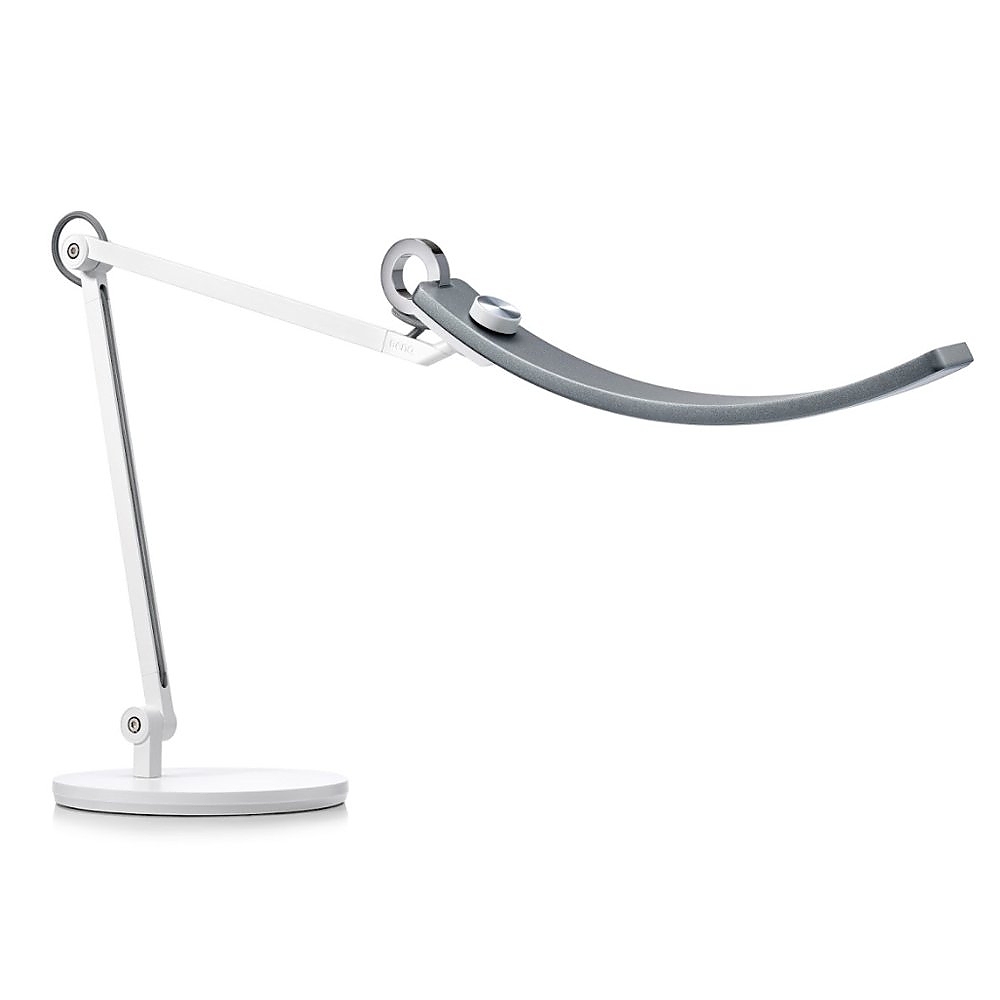 BenQ TABLE e-Reading Desk lamp BenQ Light Source Dual Color LED, Color Rendering Index >95, Center Illuminance 1600 lux (Height 45cm), Color Temperature 2700K ~ 5700K, Lighting Coverage (At 500 Lux) 90cm (width), Aluminum alloy, Zinc alloy, SILVER