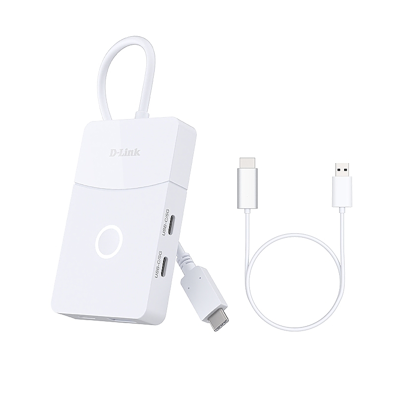 D-Link 5-in-1 USB-C Hub with Wireless HDMI