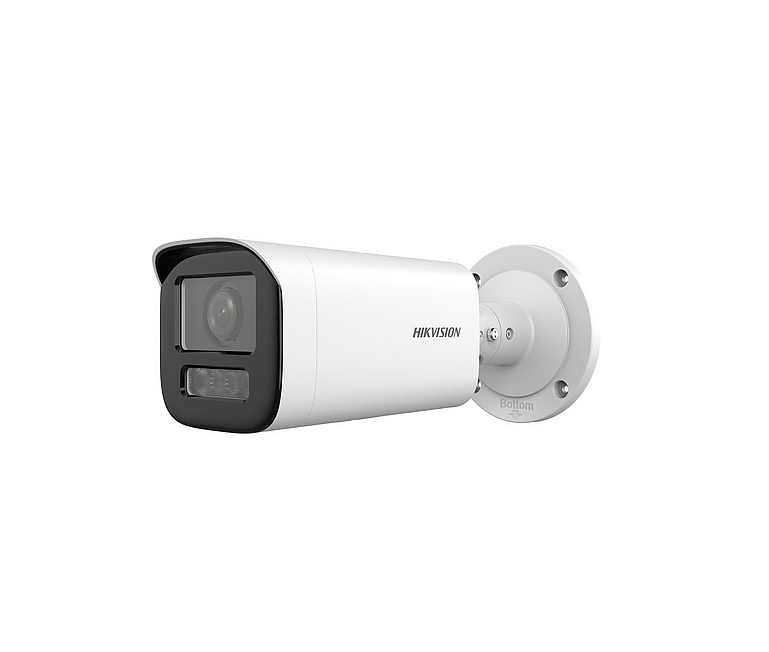 HikVision 4 MP MD 2.0 Varifocal Bullet Network Camera, 2.7 to 13.5 mm, F1.6, IR up to 40m, H.265+, IP67, built-in memory card slot (up to 256 GB), 12Vdc/PoE 9W