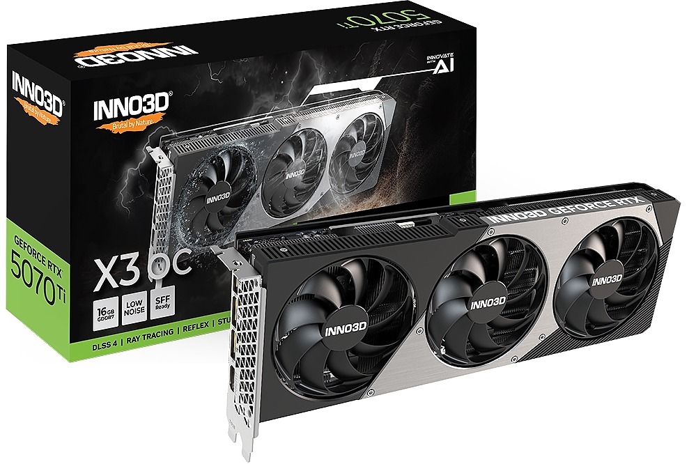 Inno3D GeForce RTX 5070 Ti 16GB GDDR7 X3 OC