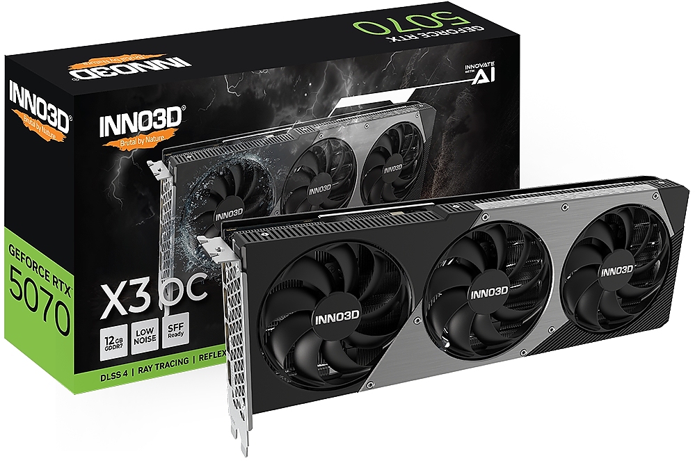Inno3D GeForce RTX 5070 12GB GDDR7 X3 OC